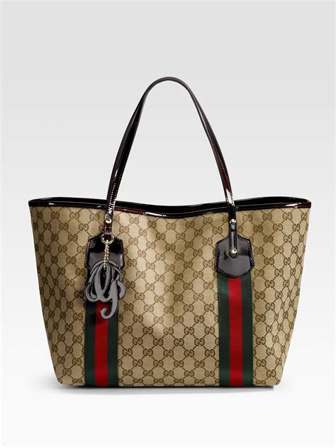 large tote bag gucci|Gucci tote official website.